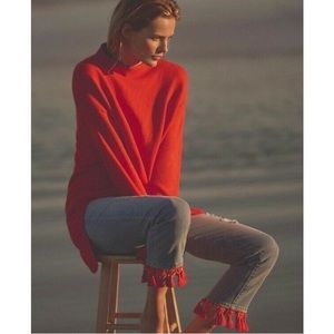 ANTHROPOLOGIE | MOTH OVERSIZED MOCK NECK TUNIC SWEATER